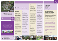 Collingwood Sustainable Neighbourhood Walking Map