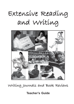 Extensive Reading and Writing