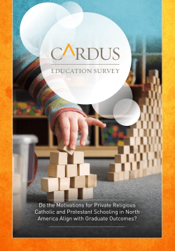 Do the Motivations for Private Religious Catholic and Protestant