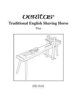 Traditional English Shaving Horse