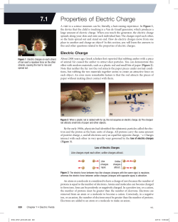 7.1 Properties of Electric Charge