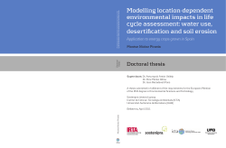 Modelling location-dependent environmental impacts in life cycle