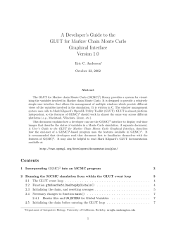 Incomplete Draft - Integrative Biology