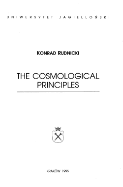 the cosmological principles