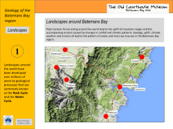Landscapes - The Old Courthouse Museum Batemans Bay