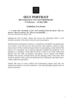 SELF PORTRAIT