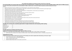 Functions of the Parts of a Plant