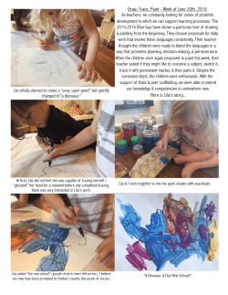 Draw, Trace, Paint - Week of June 20th, 2016 Here is Lila`s story