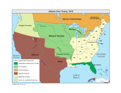 Adams-On&iacute;s Treaty, 1819