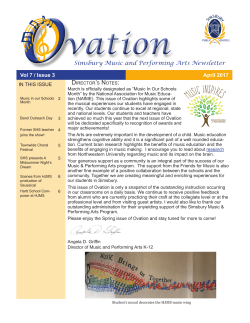 April 2017 - Simsbury Public Schools