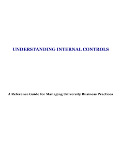 Understanding Internal Controls