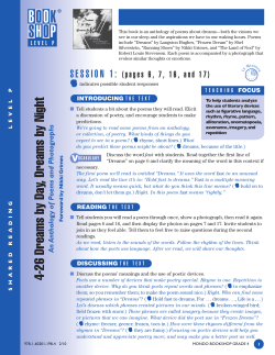 the shared reading lesson plan here