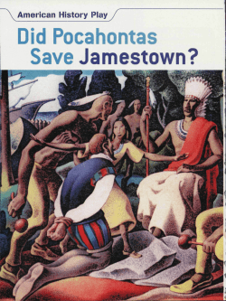 Did Pocahontas Save Jamestown?