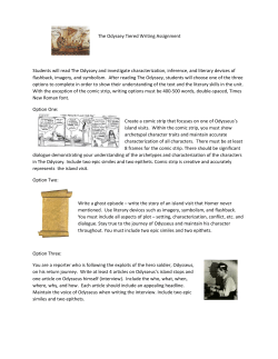 Odyssey Writing Assignment