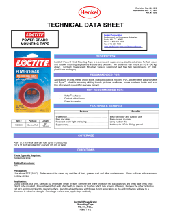 Technical Data Sheet