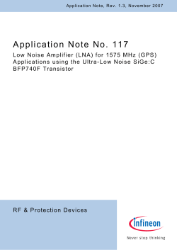 Application Note No. 117