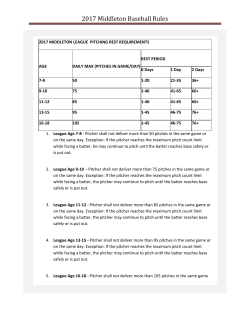 2017 10U 12U Baseball Rules - Middleton Baseball Association