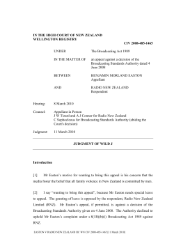 CIV 2008-485-1465 PDF - Broadcasting Standards Authority
