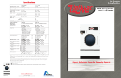 UniMac 120-170 lb Single Pocket OPL Drying Tumblers