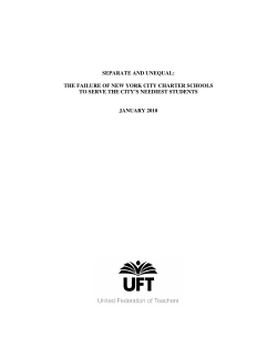 separate and unequal: the failure of new york city charter