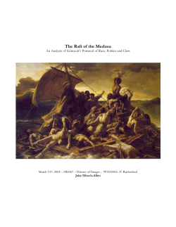 Raft of the Medusa. (PDF Available)
