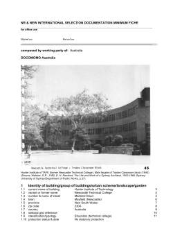 Fiche Pdf - Docomomo Australia