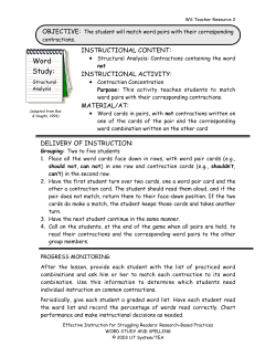 Contraction Concentration
