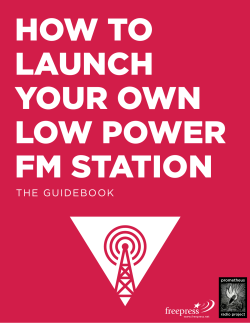 THE GUIDEBOOK - Prometheus Radio Project