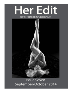 Issue Seven September/October 2014