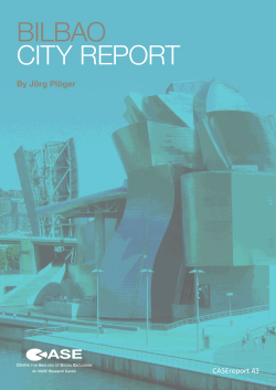bilbao city report - LSE Research Online