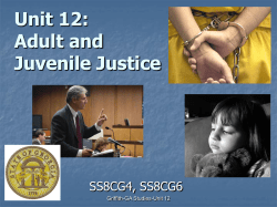 Juvenile Justice