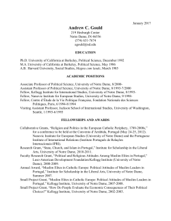 Andrew C. Gould - Department of Political Science