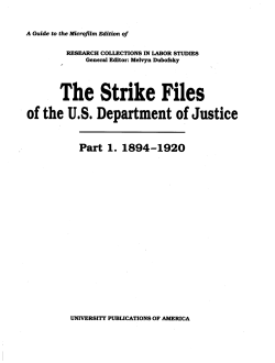 The Strike Files