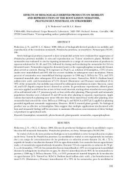 181 effects of biologically-derived products on mobility and