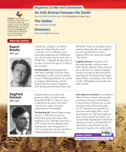 An Irish Airman Foresees His Death