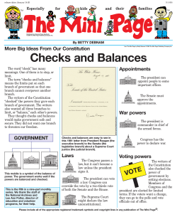 Checks and Balances