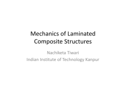 Orthotropic laminate