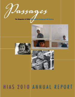 hias 2010 annual report hias 2010 annual report