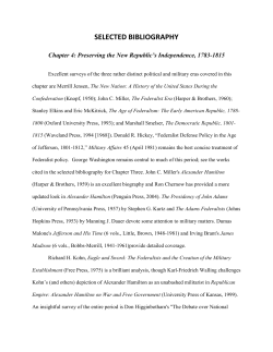 SELECTED BIBLIOGRAPHY