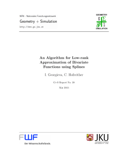 An Algorithm for Low-rank Approximation of Bivariate Functions