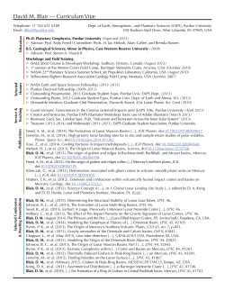 One-page CV - Purdue University