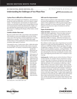 Understanding the Challenges of Two-Phase Flow