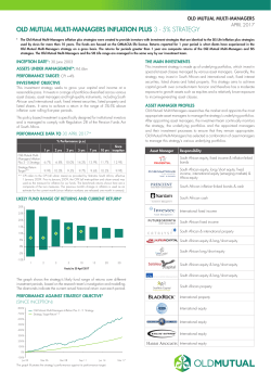 old mutual multi-managers inflation plus 3