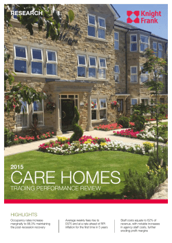 care homes - Knight Frank