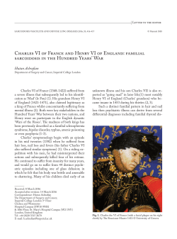 Charles VI of France and Henry VI of England