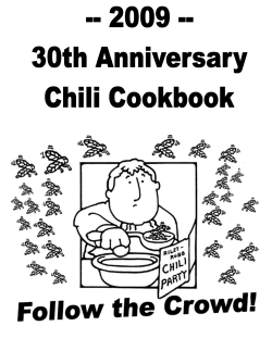 How the Chili Party Got Started