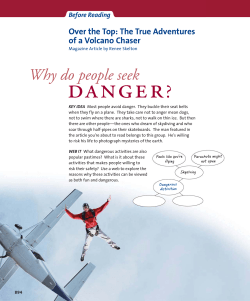 Nonfiction Reading: Over the Top-The True Adventures of a Volcano