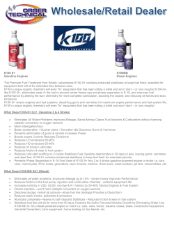 K100 S+ K100MD Gasoline Engines Diesel Engines The Premium