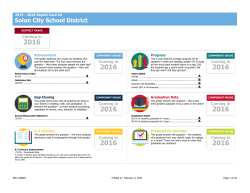 District Report Card