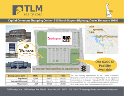 Dover - TLM Realty Corp